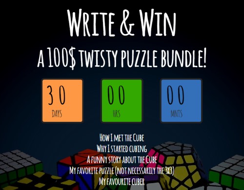 cube 3x3 competition