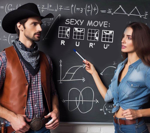 speedcuber Joe learning