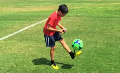 soccer bouncing