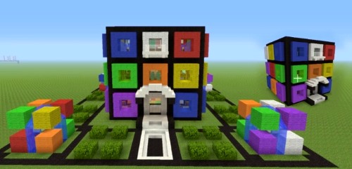 minecraft rubik house twitter tsmc360