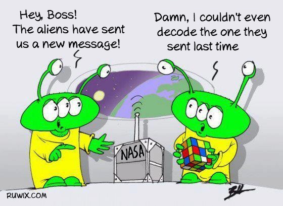 message to the aliens