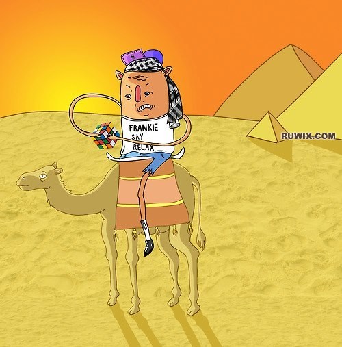 relax frankie meme