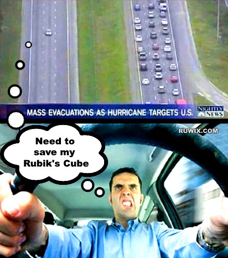 going home in hurricane