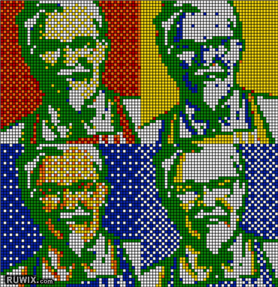 rubiks mosaic kfc