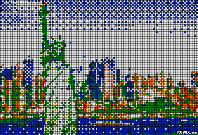 rubiks mosaic new york