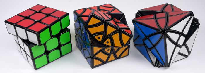 face, edge and corner turning puzzles