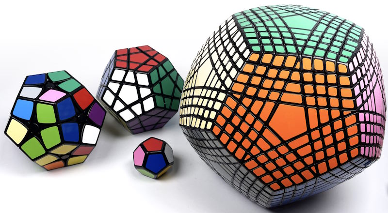 1x1 dodecahedron kilominx megaminx petaminx