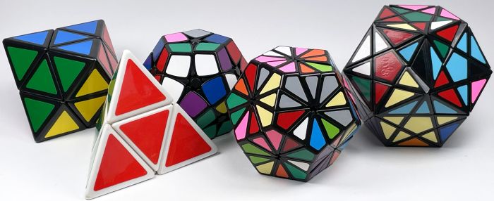 polyhedron rubiks cube type puzzles