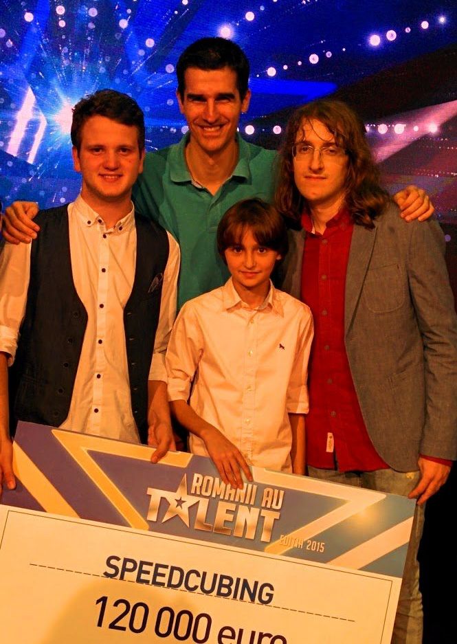 romanias got talent 2015 winners speedcubing